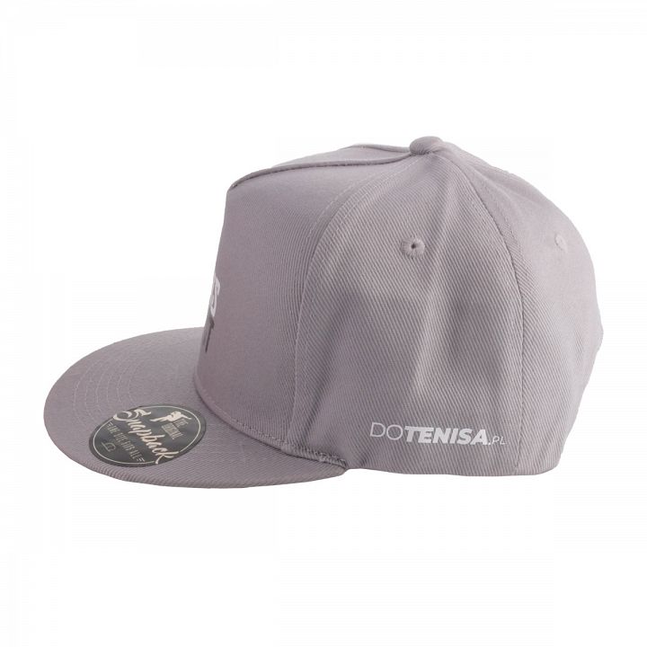 Tennis Addict Promo Snapback Cap Gray
